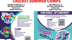 Come and Play Cricket for the Summer 2024 with Smash It and It’s Wicket! Camps